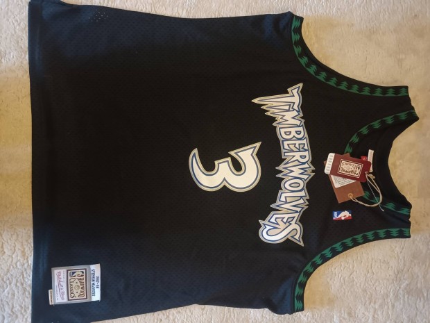 Elad Mitchell & Ness NBA Kosrlabda Mez Jersey 97 Stephon Marbury ! 