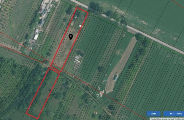 Elad� Mogyor�sb�nya k�lter�let�n 4567 m2 z�rtket!