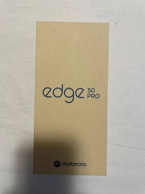 Elad Motorola Edge 50 pro 512gb fekete Teljesen uj 1v garanciaval,