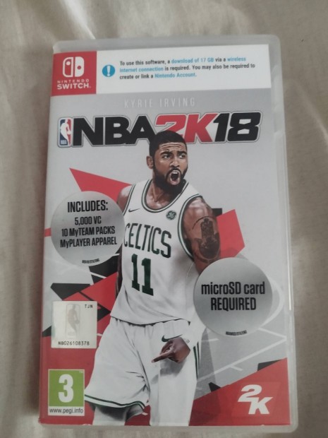 Elad NBA2K18 Nintendo Switch jtk