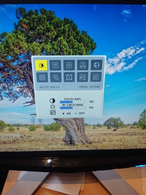 Eladó Nagytarcsán Acer P191w 19Col LCD monitor 