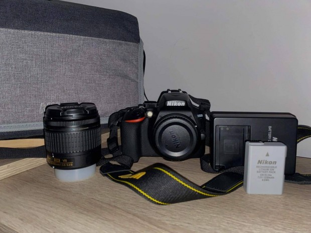 Elad Nikon D3500 + AF-P 18-55mm VR Digitlis Fnykpezgp