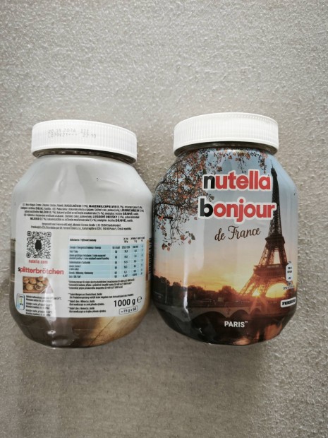 Elad Nutella kilogrammos 