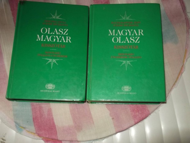 Elad Olasz / Magyar, ill. Magyar / Olasz kzisztr, tisztr