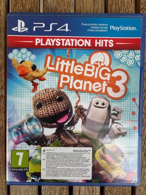 Elad PS4 Playstation 4 Eredeti Jtk: Little Big Planet 3