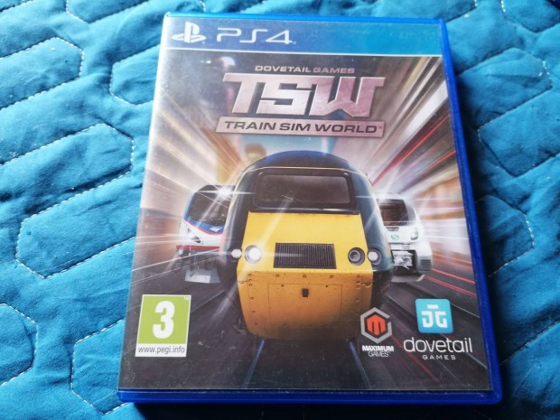 Elad PS4 Tsw, Train Sim World jtk