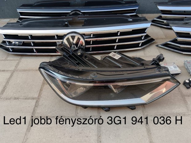 Elad Passat b8 Led 1 jobb fnyszor 3G1 941036H