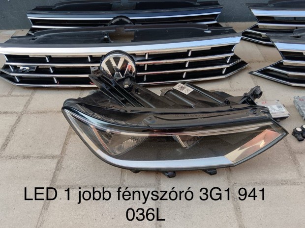 Elad Passat b8 Led 1 jobb fnyszor 3G1 941036L