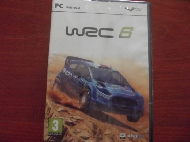 Eladó Pc Eredeti Játék : 16. WRC 6 Új Bontatlan