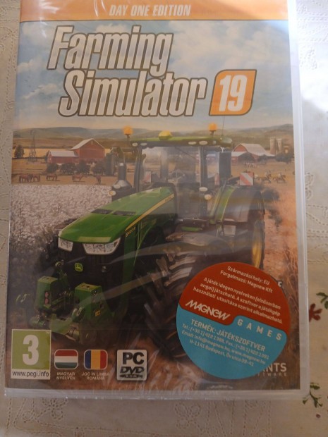 Eladó Pc Eredeti Játék : 2. Farming Simulator 2019 Magyar Új Bontatl