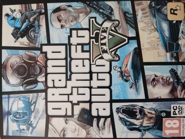 Eladó Pc Eredeti Játék : 4. Grand Theft Auto 5 Gyüjtői ( karcmentes