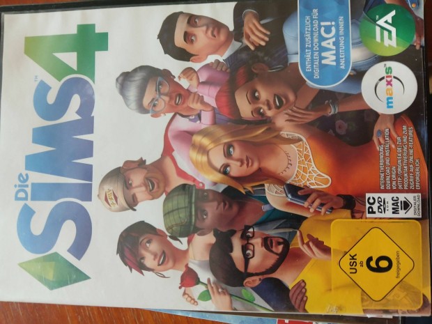 Eladó Pc eredeti Játék : 6. The Sims 4 ( karcmentes) :