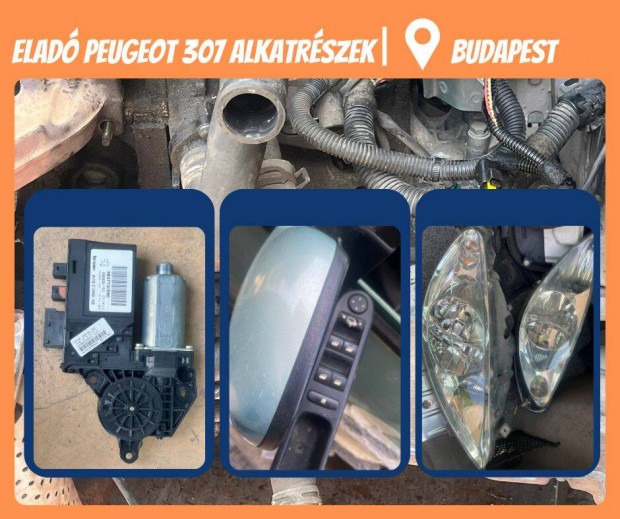 Eladó Peugeot 307 bontott alkatrészek