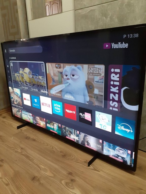 Eladó Philips 58" ultra HD 4k smart led tv