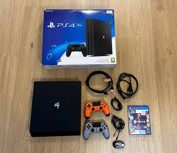 Elad Playstation PS4 Pro 1TB konzol 9.0 szoftverrel, Hen kpes