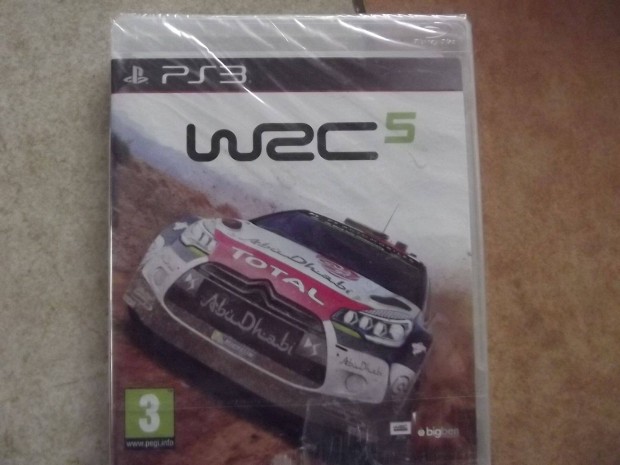 Eladó Ps3 Eredeti Játék : 69. WRC 5 Új Bontatlan