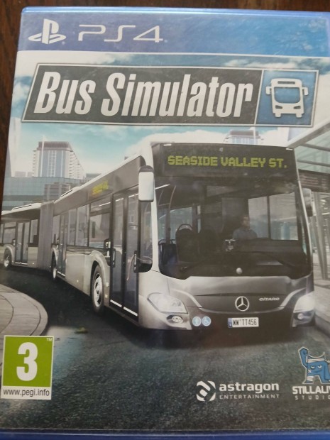 Elad Ps4 Eredeti Jtk: 140. Bus Simulator ( karcmentes )