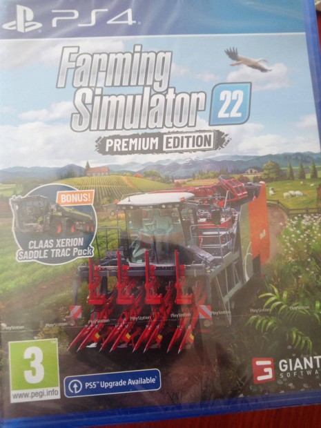 Elad Ps4 Eredeti Jtk : 102. Farming Simulator 22 Premium edition j