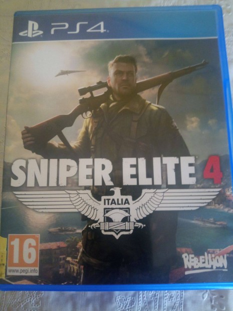 Elad Ps4 Eredeti Jtk : 130. Sniper Elite 4 ( karcmentes)