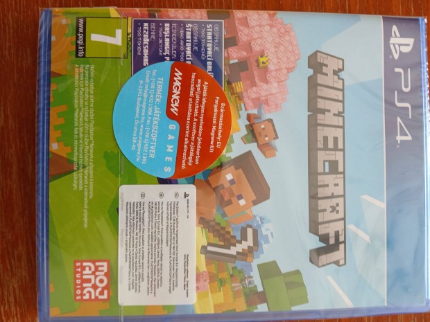 Eladó Ps4 Eredeti Játék : 37. Minecraft + 700 Token Új Bontatlan