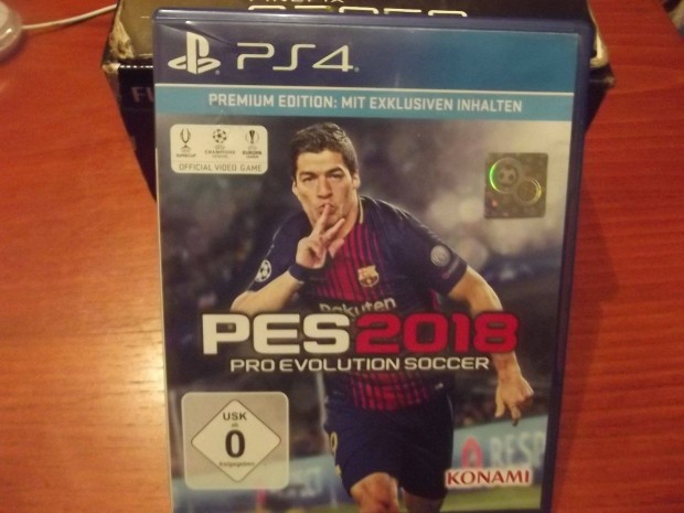 Elad Ps4 Eredeti Jtk : 41. Pro Evolution Soccer 2018 ( karcmentes