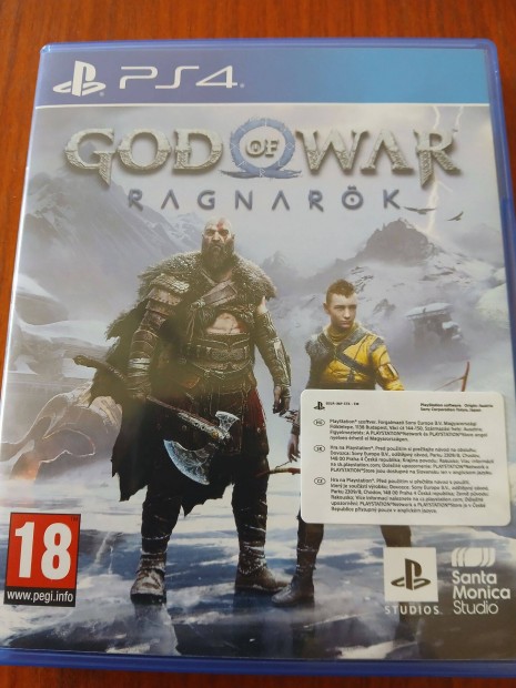 Eladó Ps4 Eredeti Játék : 67. God of War Ragnarök Magyar ( karcmentes)