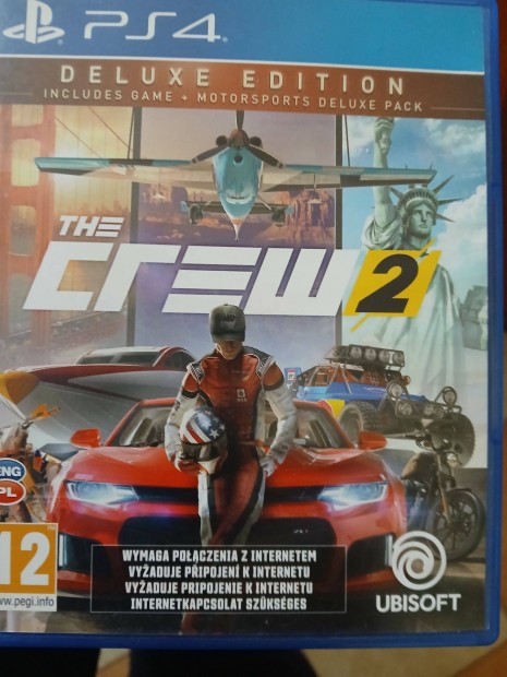 Elad Ps4 Eredeti Jtk : 6. The Crew 2 (karcmentes)