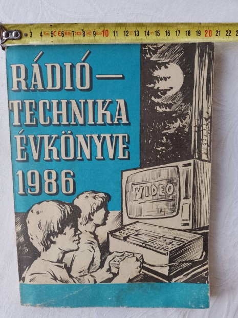Eladó Rádiotechnika Évkönyve 1986 könyv Zalaegerszegen