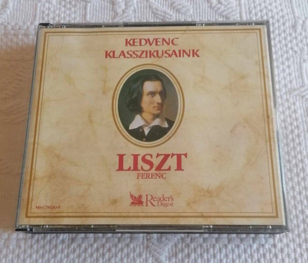Eladó Reader's Digest - Kedvenc klasszikusaink: Liszt Ferenc 3xCD