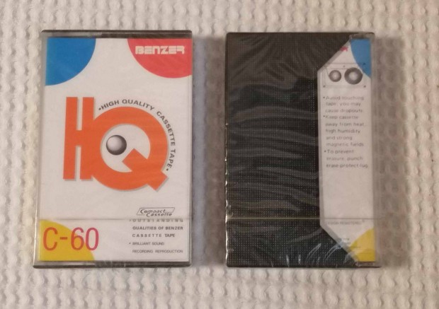 Eladó Régi / Retro (Új) Bontatlan Benzer C-60 Magnó / Deck Kazetta
