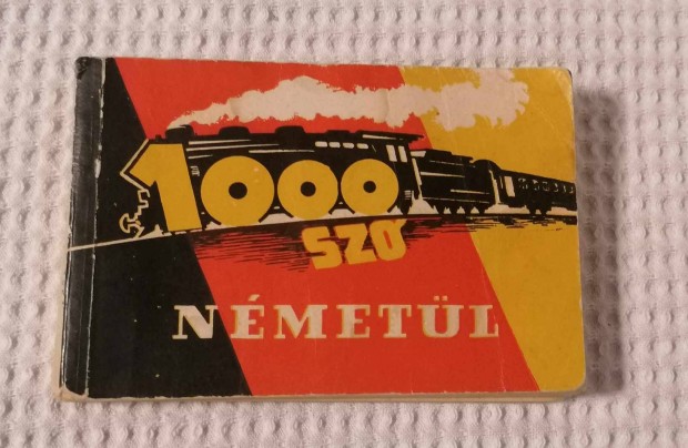 Elad Rgi / Retro / Vintage "1000 Sz Nmetl" Sztr / Knyv (1957)