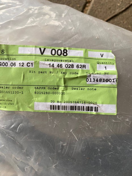 Elad� Renault Master 3 Leveg�cs�