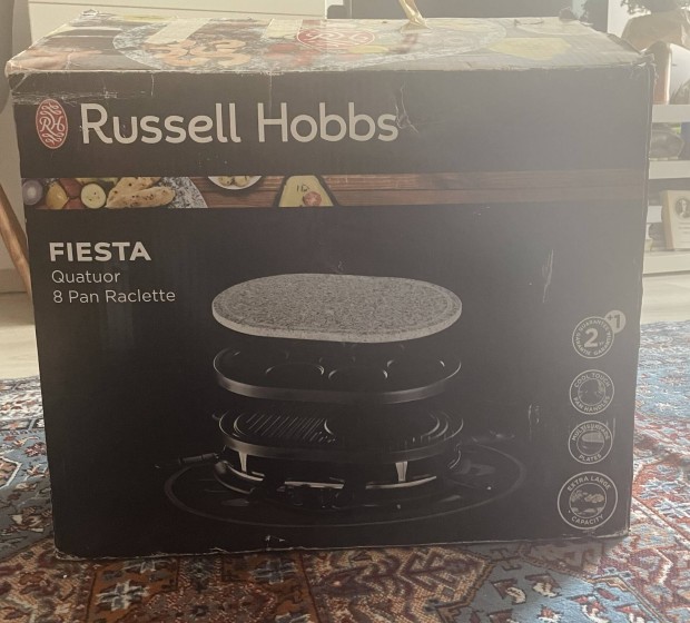 Elad Russell Hobbs Fiesta Raclette 8 Szemlyes 