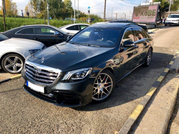 Eladó S63 Mercedes AMG 3 év hosszabított szervízzel