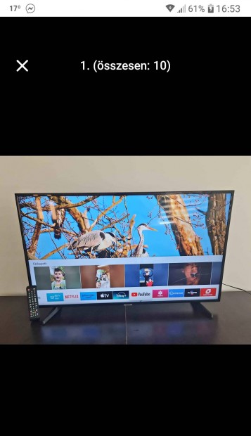 Elad Samsung 43 109cm 4K UHD. Smart Led Tv