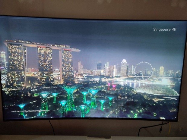 Elad Samsung 55" 4K UHD velt smart tv kis hibval