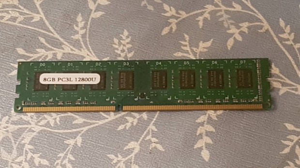 Elad Samsung 8GB 1600Mhz DDR3 Ram.