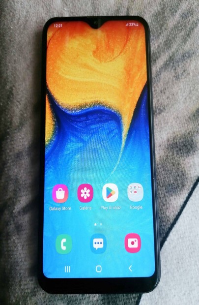 Elad Samsung A20e fggetlen Dual-Sim krtys telefon j llapotban