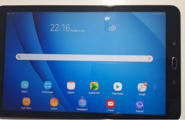 Elad Samsung SM-T580 10,1 fekete tablet