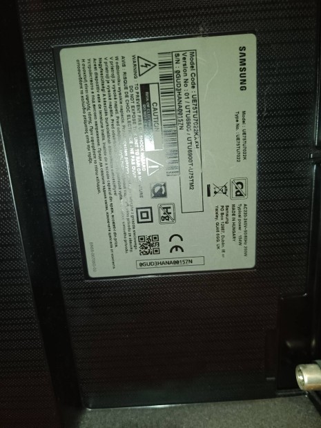 Elad Samsung UE75TU7022K 190 cm-es tv
