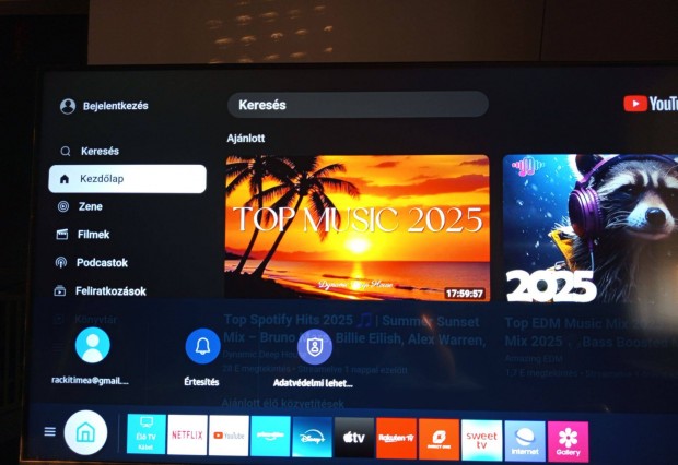 Elad Samsung okos tv 108 centis hibtlan llapot gyri tvirnyt d