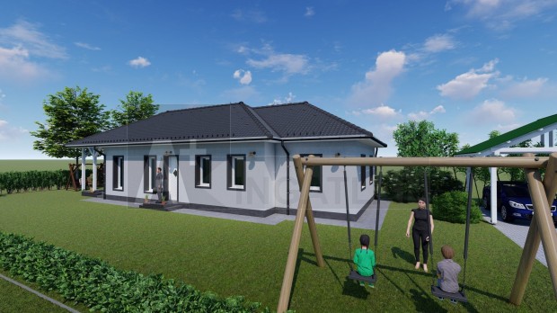 Elad� S�ndorfalv�n �j �p�t�s�, f�ldszintes csal�di h�z 2