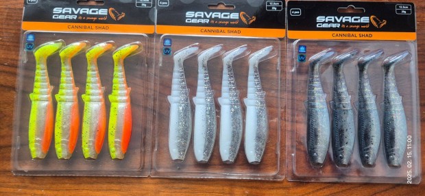 Elad Savage Gear Cannibal Shad 12.5CM plasztikcsali