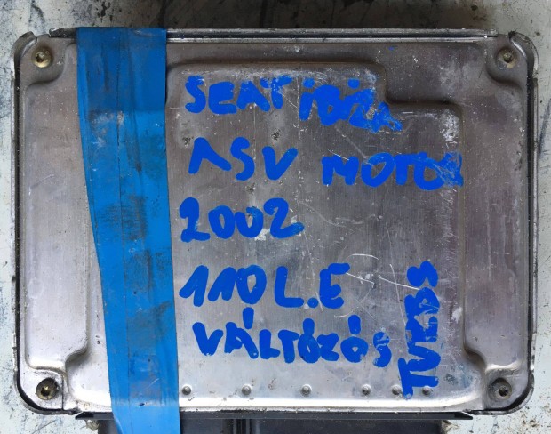 Eladó Seat ibiza dízel 110 Le motorvezérlő ASV motorkód 2002-es