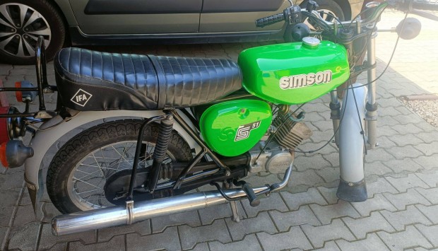 Eladó Simson S51 Felújított, eredeti alkatrészekkel!