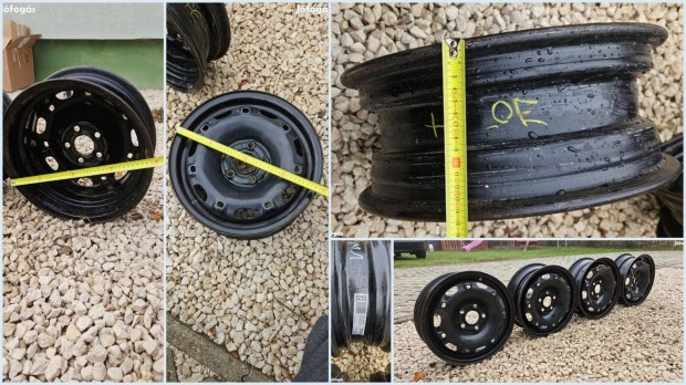 Eladó Skoda Fabia lemez felni 16" + gumi tartó oszlop Olcsón!!!