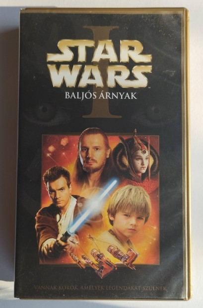 Elad Star Wars Baljs rnyak VHS videkazetta