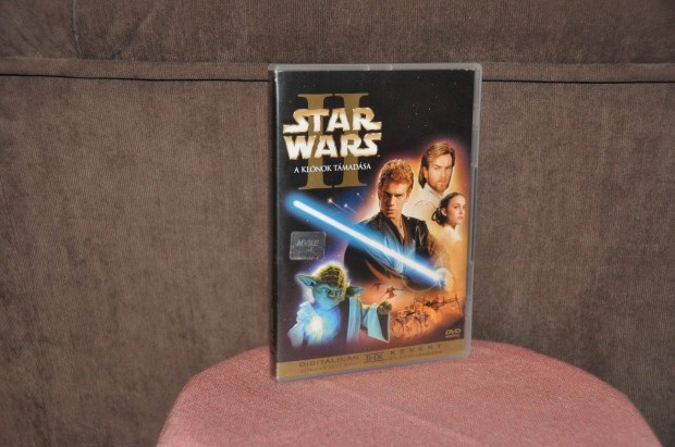 Elad Star Wars II. dupla lemezes dvd,2002, 136 perc, bolti llapot