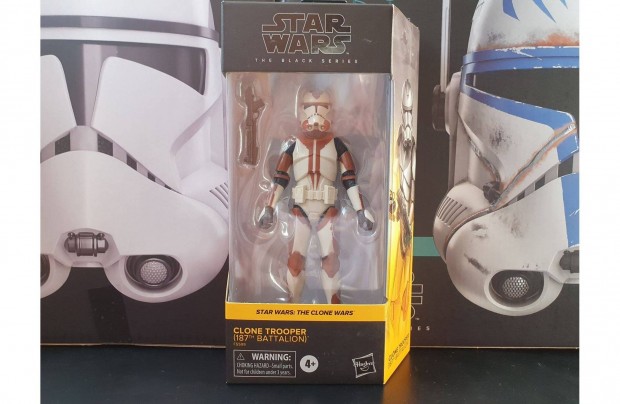 Elad Star Wars The Black Series figura Clone Trooper 187th