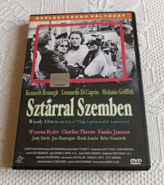 Eladó Sztárral szemben DVD Film / Vígjáték / Dráma / Woody Allen